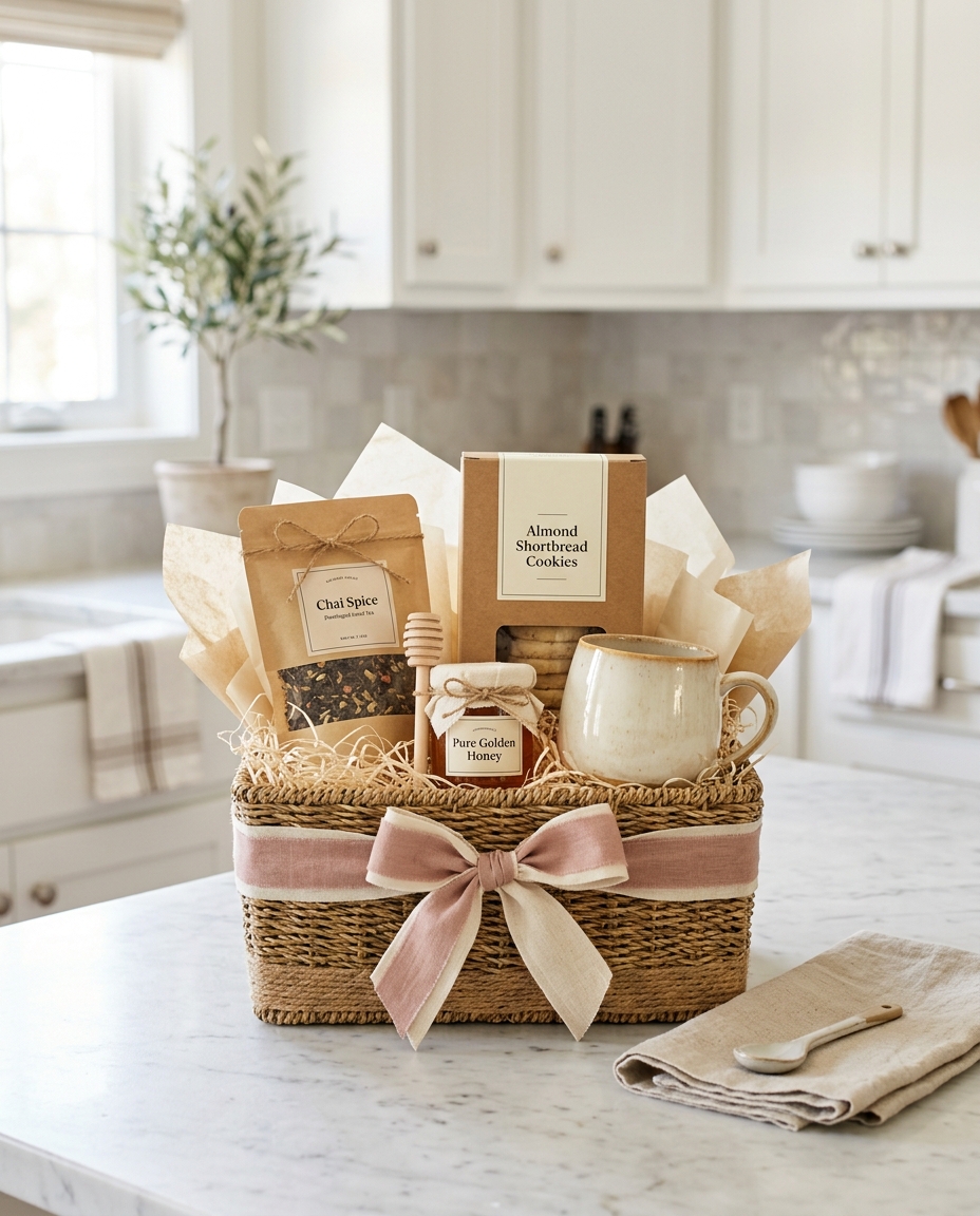 Gift baskets handmade by Harbor Thoughtful Gifts
