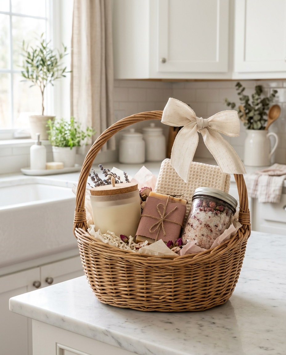 A Quiet Moment — gift basket by Harbor Thoughtful Gifts