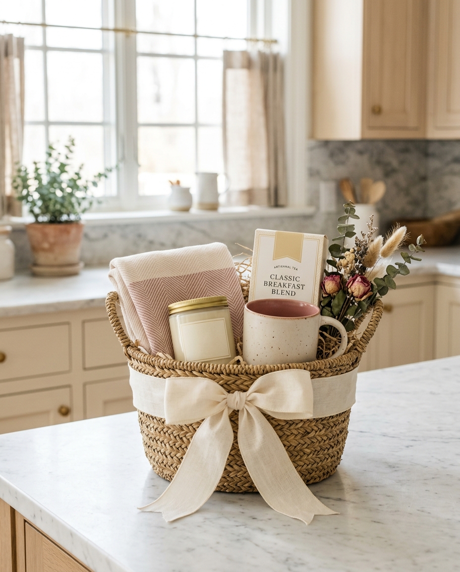 A Little Welcome — gift basket by Harbor Thoughtful Gifts